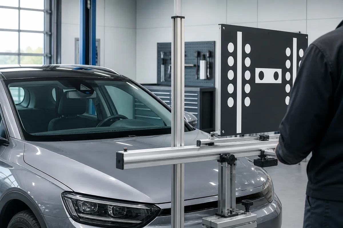 Calibrage des aides à la conduite après un remplacement
